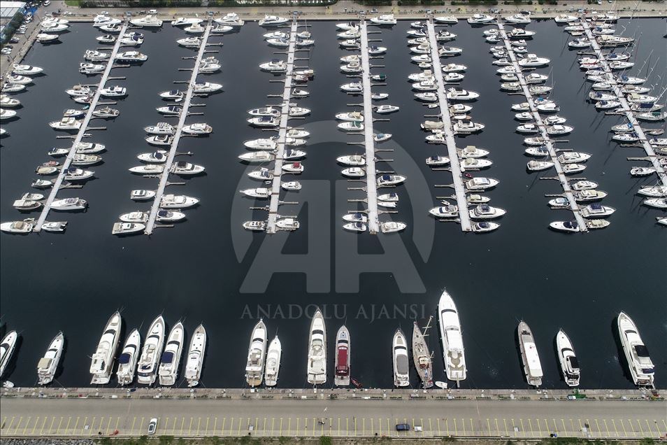 Atakoy Marina Mega Yacht Harbour in Istanbul
