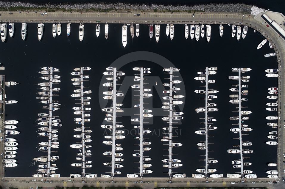 Atakoy Marina Mega Yacht Harbour in Istanbul