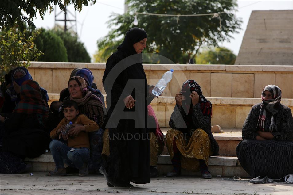 Tel Abyad'da terörün izleri hızla siliniyor