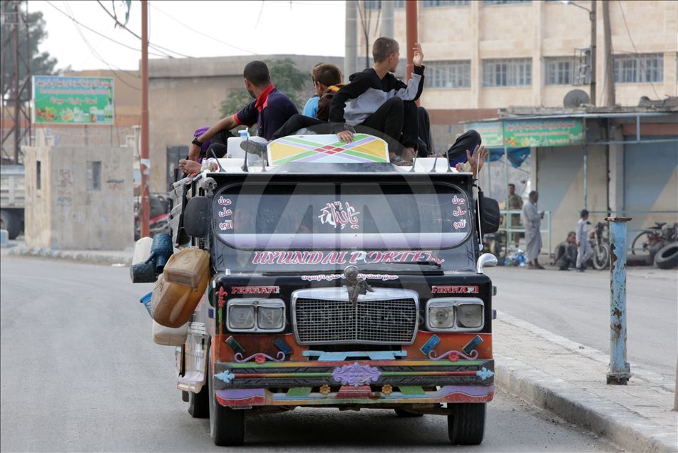 Tel Abyad'da terörün izleri hızla siliniyor