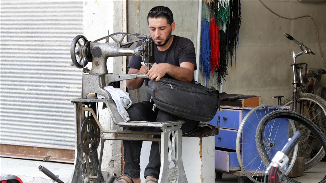 Tel Abyad'da terörün izleri hızla siliniyor