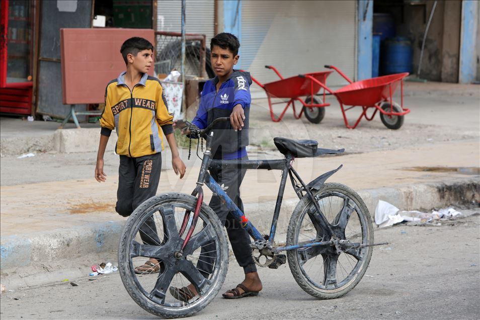 Tel Abyad'da terörün izleri hızla siliniyor