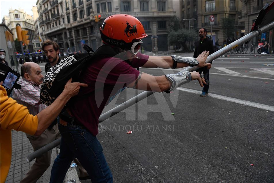 Aumentan las manifestaciones en Barcelona
