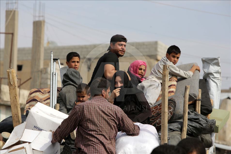 Tel Abyad'da terörün izleri hızla siliniyor