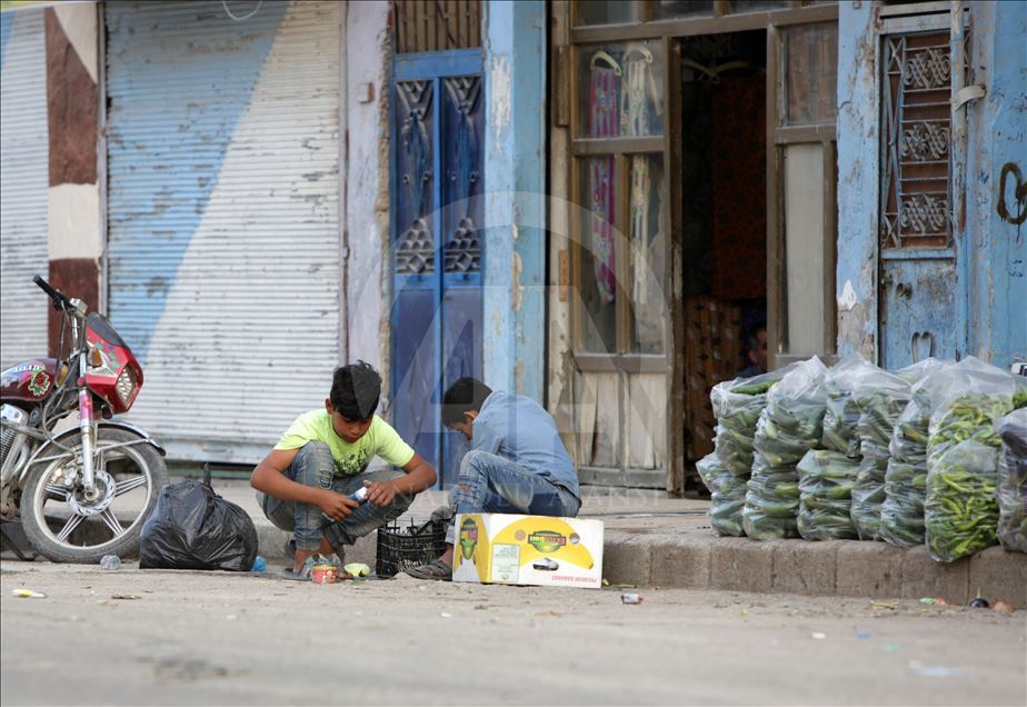 Tel Abyad'da terörün izleri hızla siliniyor