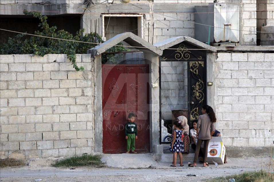 Tel Abyad'da terörün izleri hızla siliniyor
