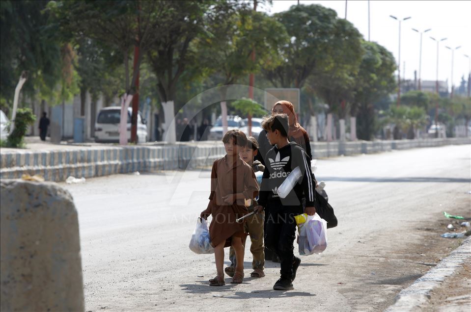 Tel Abyad'da terörün izleri hızla siliniyor