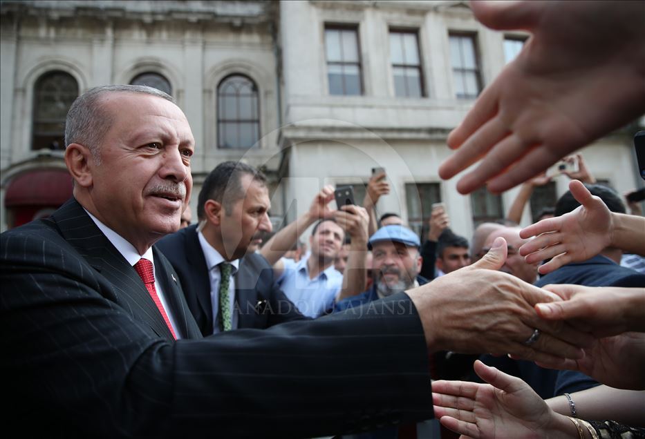 Cumhurbaşkanı Erdoğan İstanbul'da
