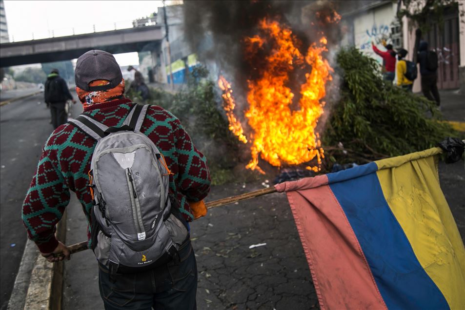 Ekvador'daki hükümet karşıtı protesto ve olaylar