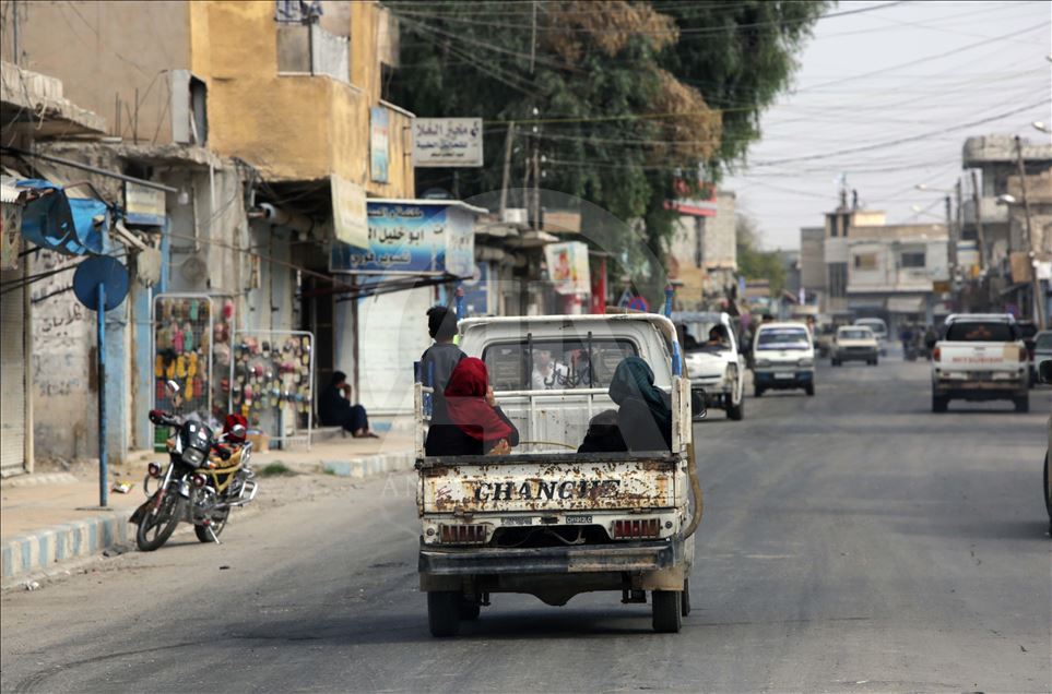 Tel Abyad'da terörün izleri hızla siliniyor