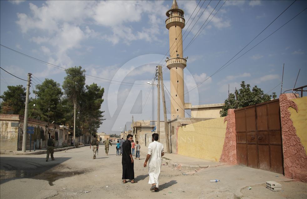 Falja e namazit të xhumasë në Tal Abyad
