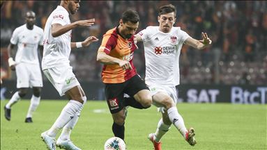 Galatasaray sahasında kazandı