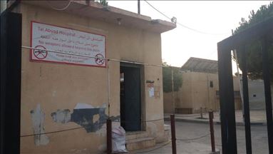 PKK'lılar Tel Abyad Hastanesi'nin malzemelerini yakmış