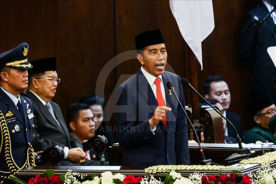 Posesión del presidente indoneso Joko Widodo