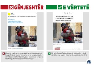 YPG/PKK përdor fotografi të rreme për të njollosur operacionin e Turqisë