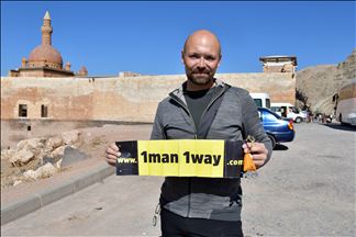 Avanturista iz Njemačke pješači prema Japanu
