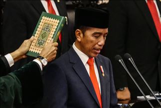 Posesión del presidente indoneso Joko Widodo