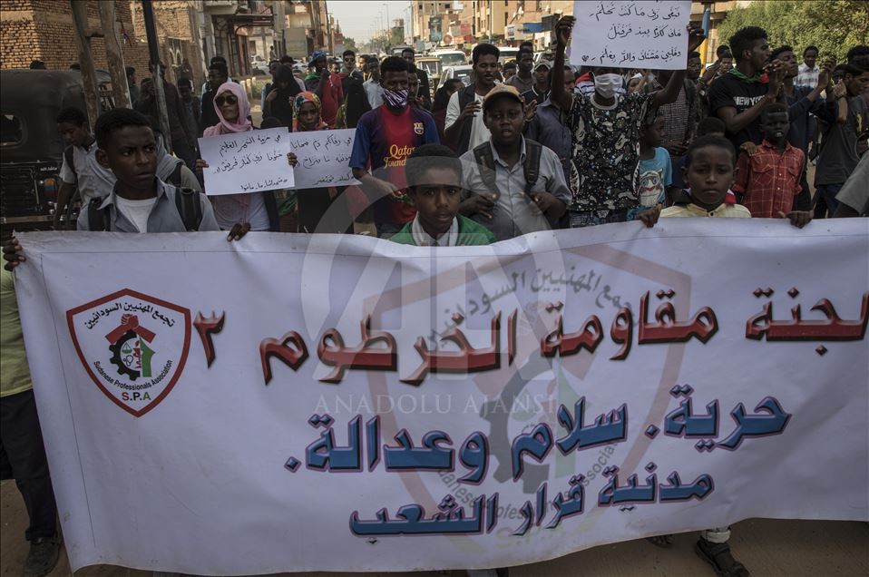 Sudan'da gösteri