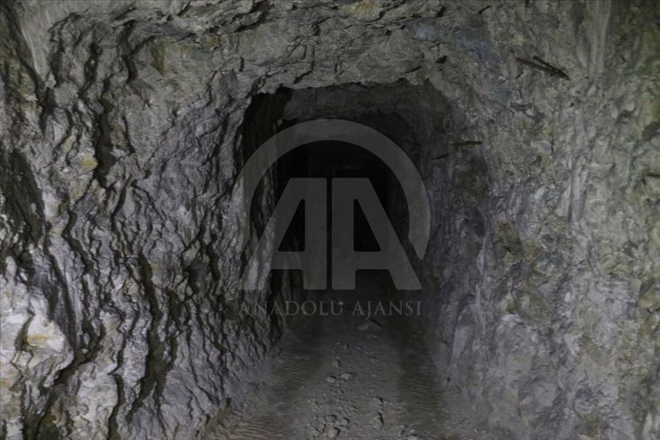Rasulayn ilçe merkezini kaplayan tünel sistemi ortaya çıkarıldı