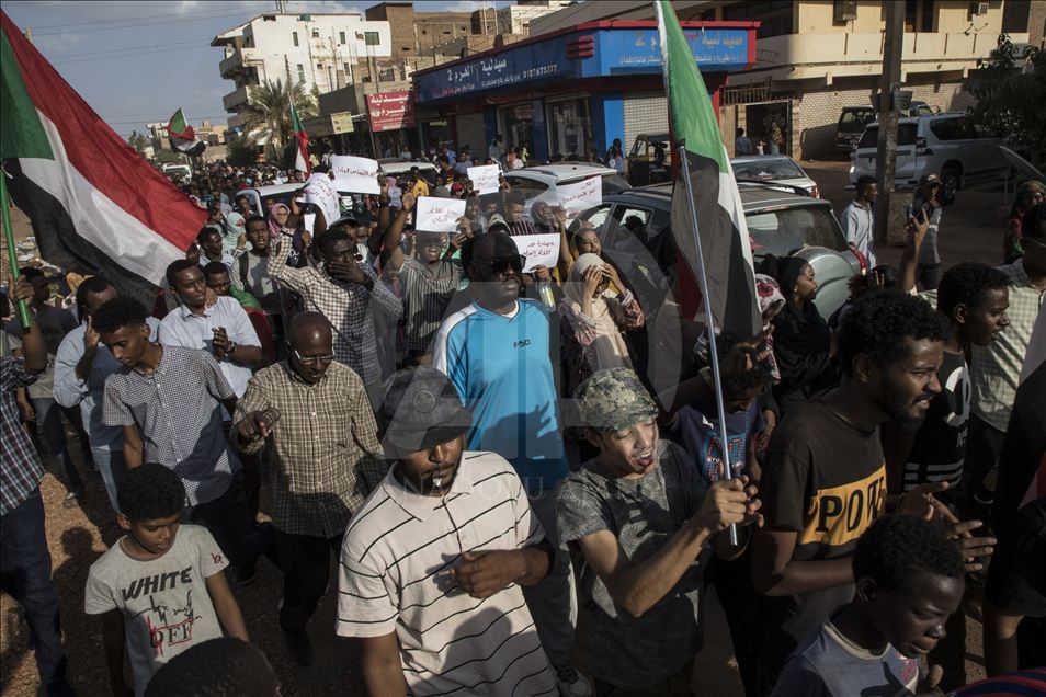Sudan'da gösteri