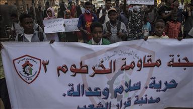 Sudan'da gösteri