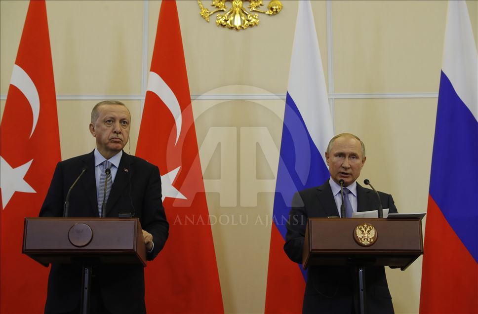 Erdoğan - Putin görüşmesi