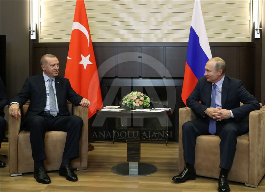 دیدار اردوغان و پوتین در سوچی
