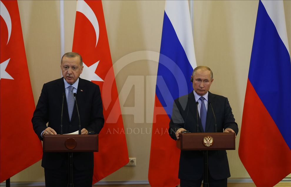 Erdoğan - Putin görüşmesi