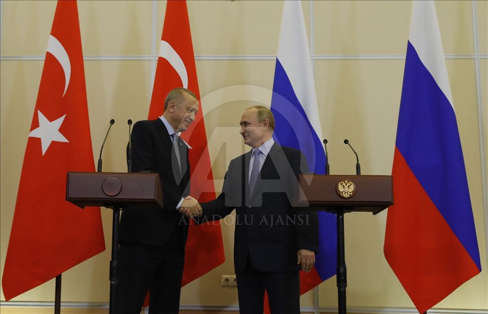 Erdoğan - Putin görüşmesi