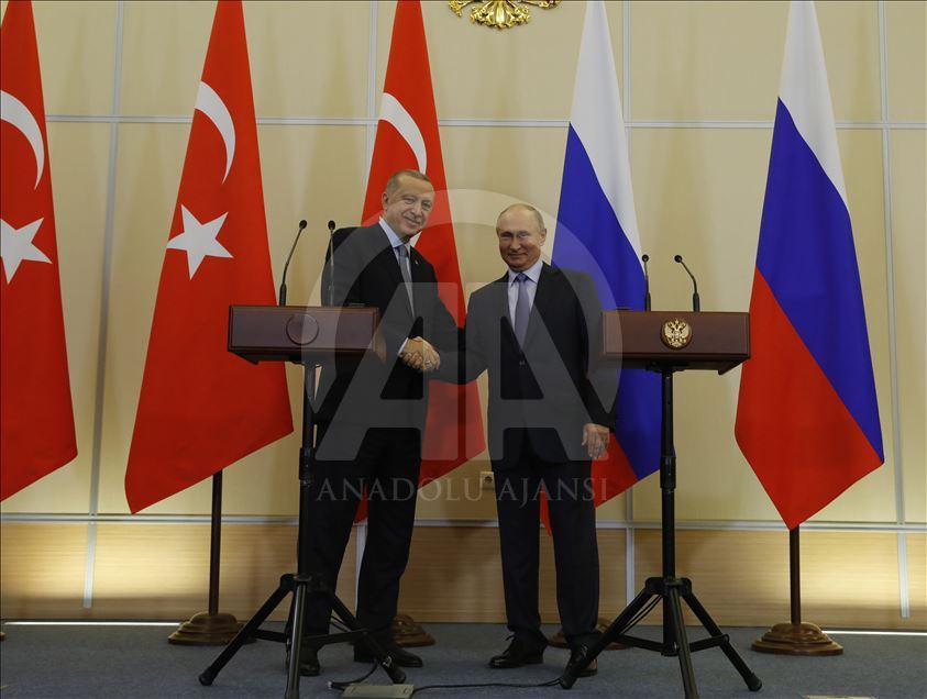 Erdoğan - Putin görüşmesi