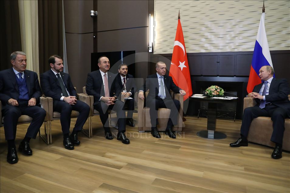 دیدار اردوغان و پوتین در سوچی
