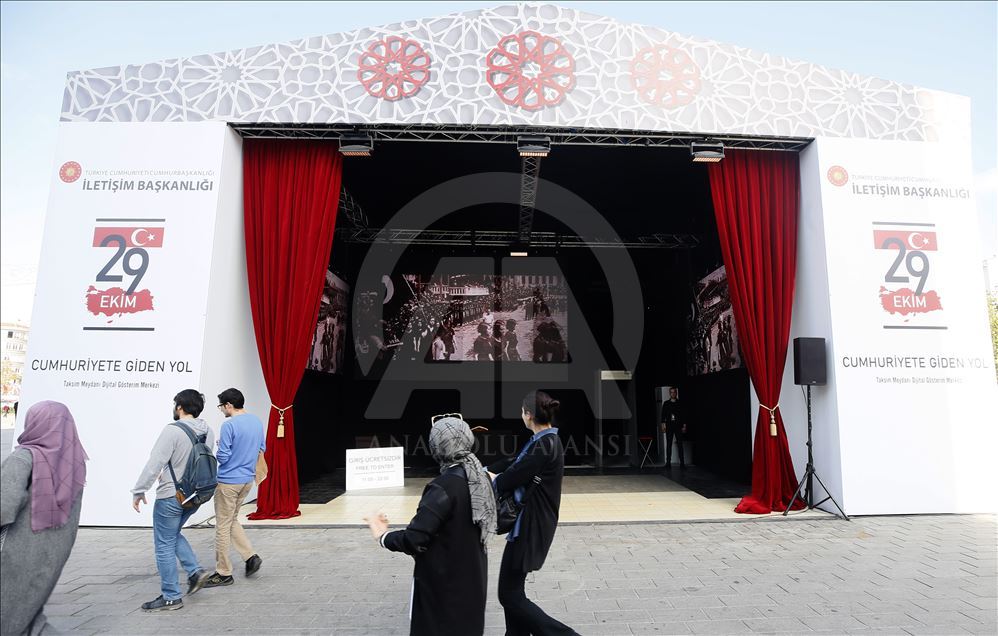 "29 Ekim Cumhuriyete Giden Yol" Dijital Gösterim Merkezi açıldı