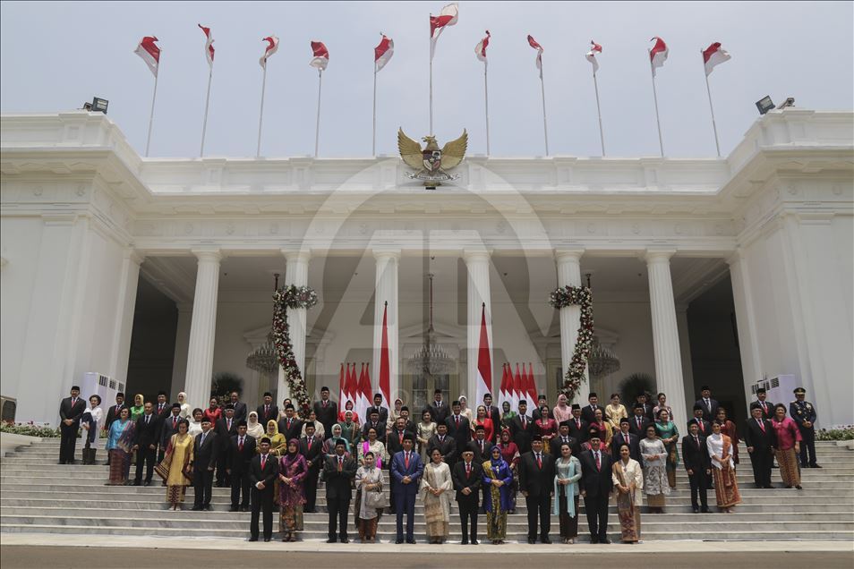 Pelantikan menteri Kabinet Indonesia Maju