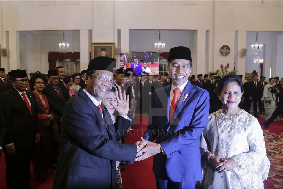 Pelantikan menteri Kabinet Indonesia Maju