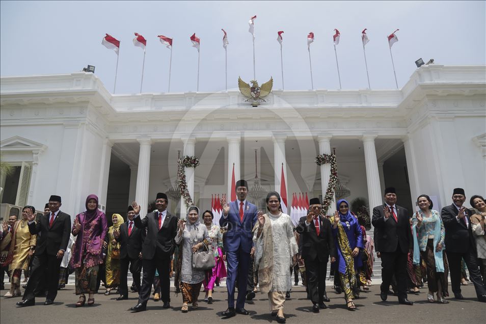 Pelantikan menteri Kabinet Indonesia Maju