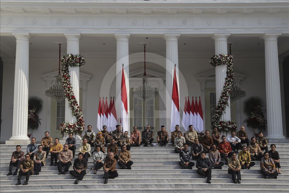 Pelantikan menteri Kabinet Indonesia Maju