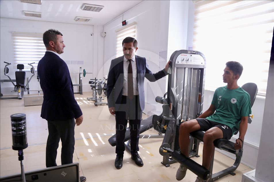 Konyaspor'un geleceği bu tesiste yetişiyor