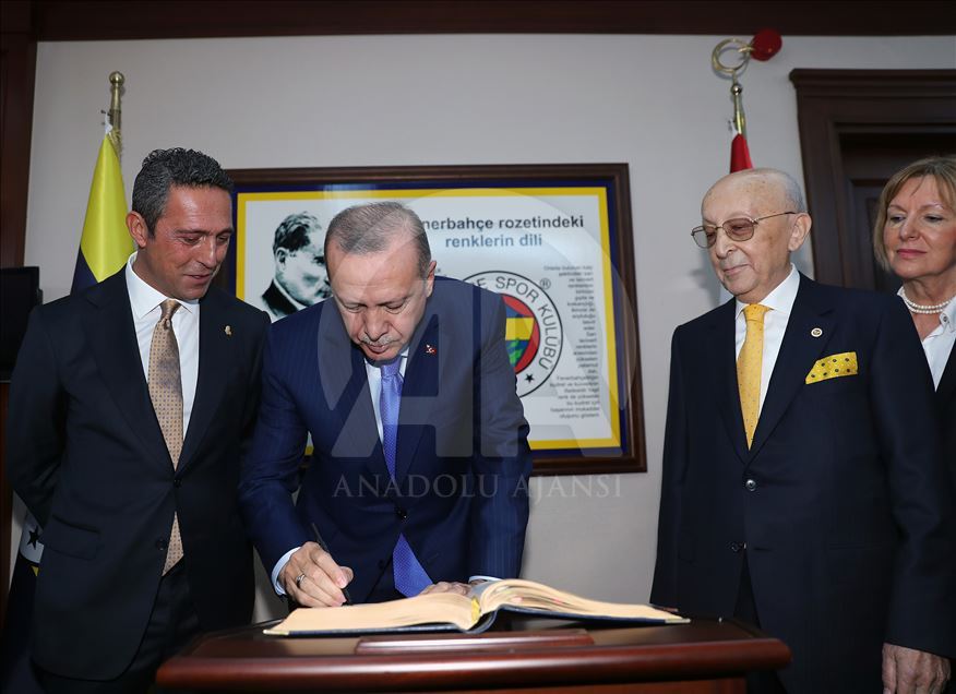 Türkiye Cumhurbaşkanı Erdoğan İstanbul'da