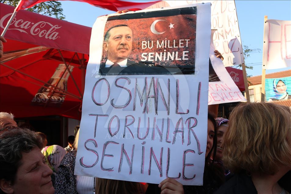 Shkup, organizohet "Mitingu i solidarizimit me Turqinë"
