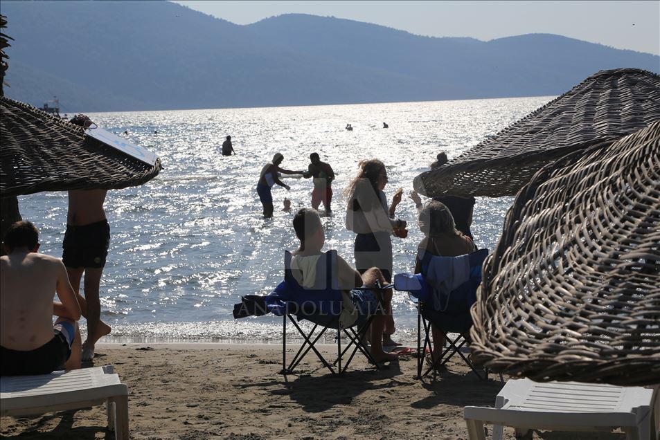 Muğla'da deniz keyfi
