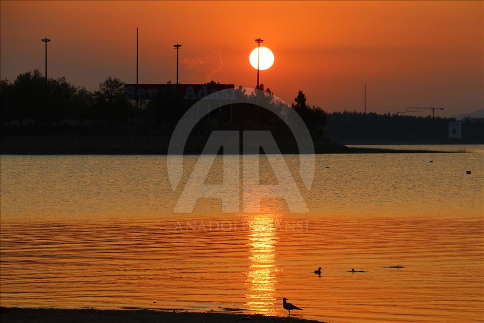 Adana'da gün doğumu