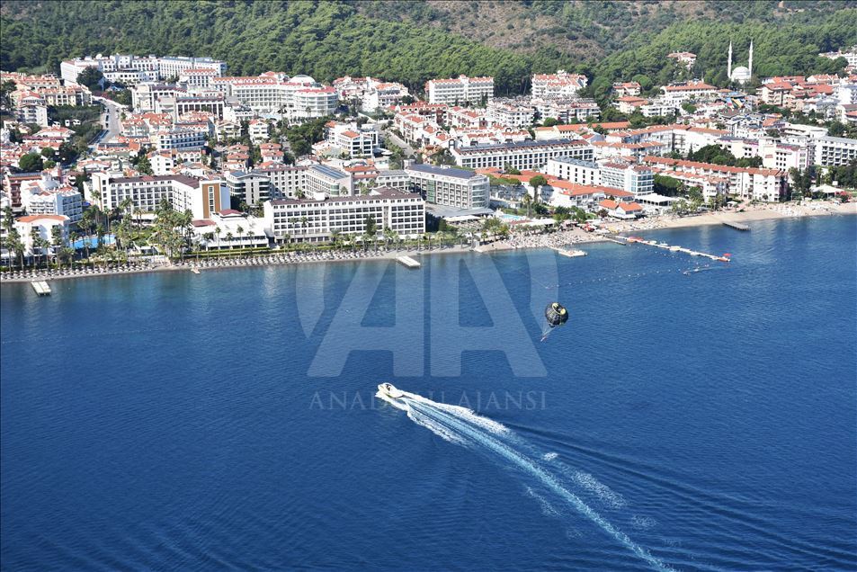 Muğla'da deniz keyfi