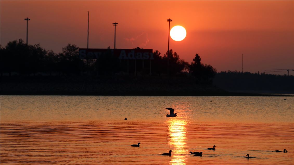 Adana'da gün doğumu