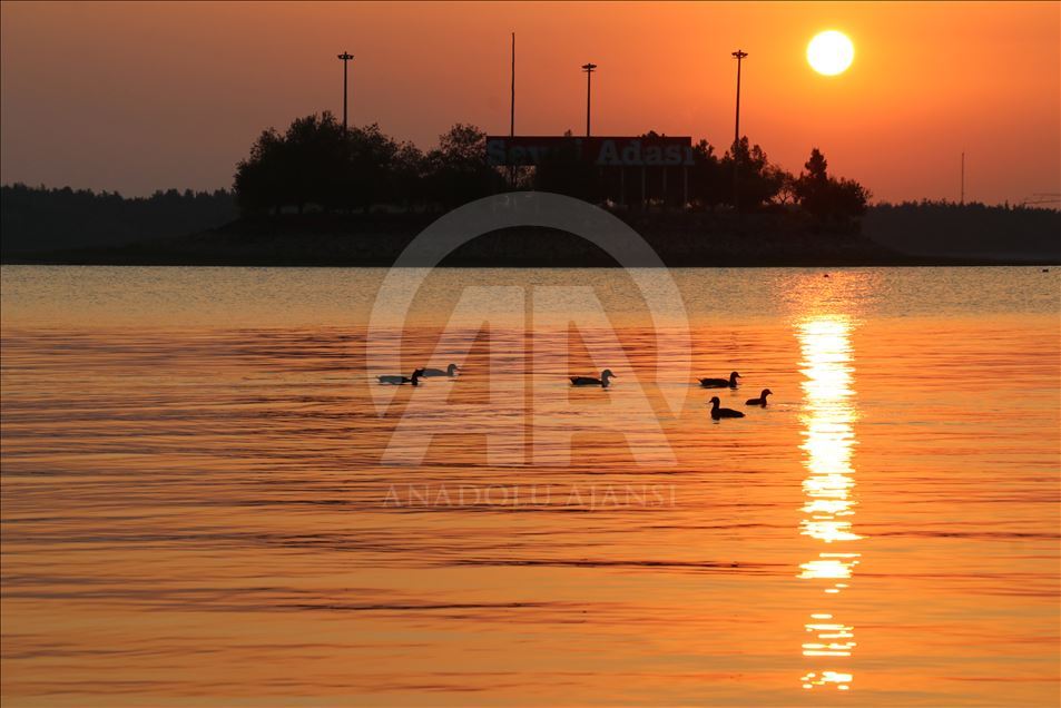 Adana'da gün doğumu