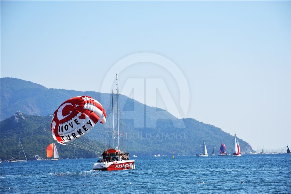 Muğla'da deniz keyfi