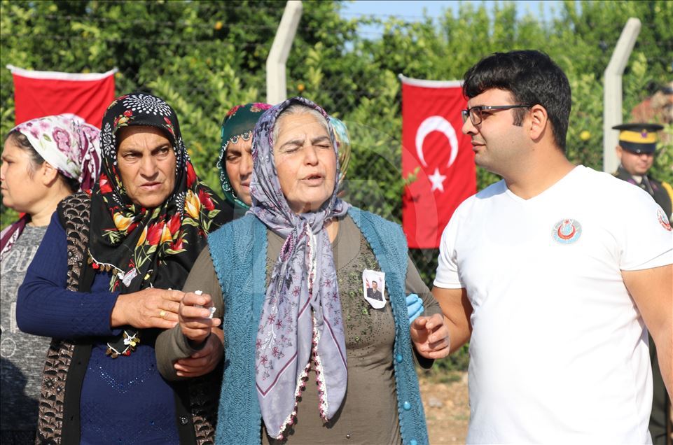 Şehit Erdoğan Türkel son yolculuğuna uğurlandı
