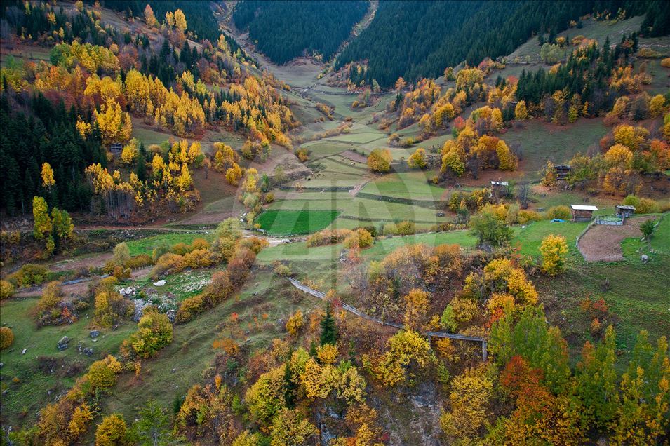 Artvin sonbaharda fotoğraf tutkunlarını cezbediyor