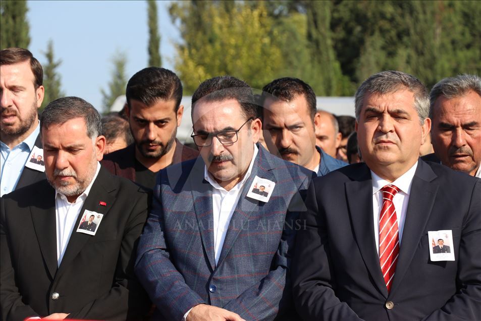 Şehit Erdoğan Türkel son yolculuğuna uğurlandı
