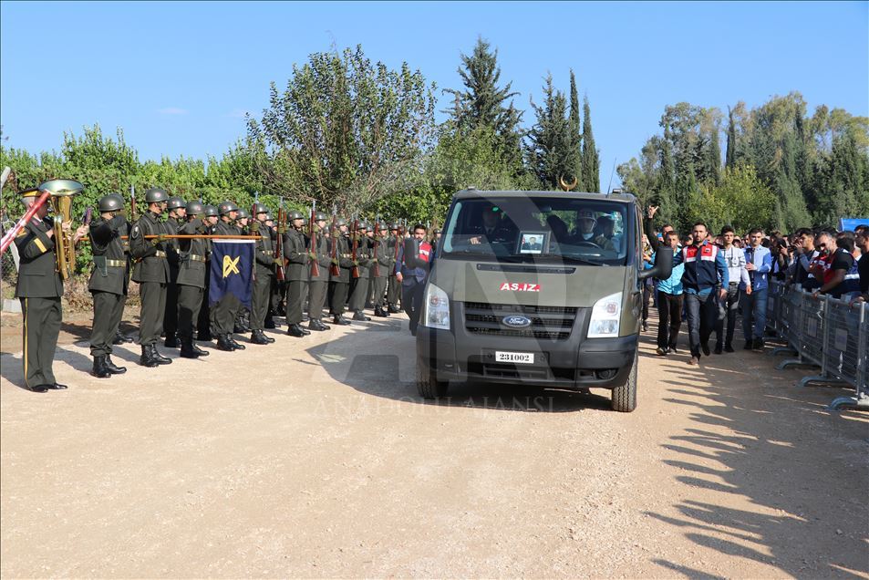 Şehit Erdoğan Türkel son yolculuğuna uğurlandı
