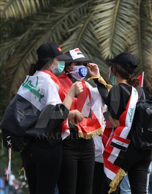 احتجاجات العراق في يومها الرابع